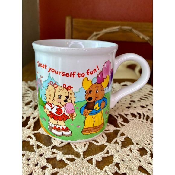 GET ALONG GANG Mug - Coffee Cup - 1985 - Stoneware - American Greetings - Picture 1 of 6